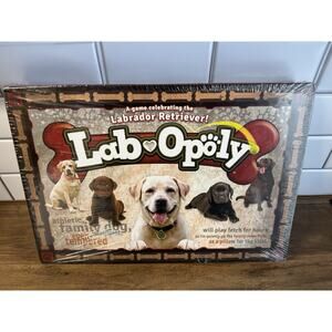 Lab-Opoly Board Game by Late For The Sky Dog Monopoly Brand NEW Sealed